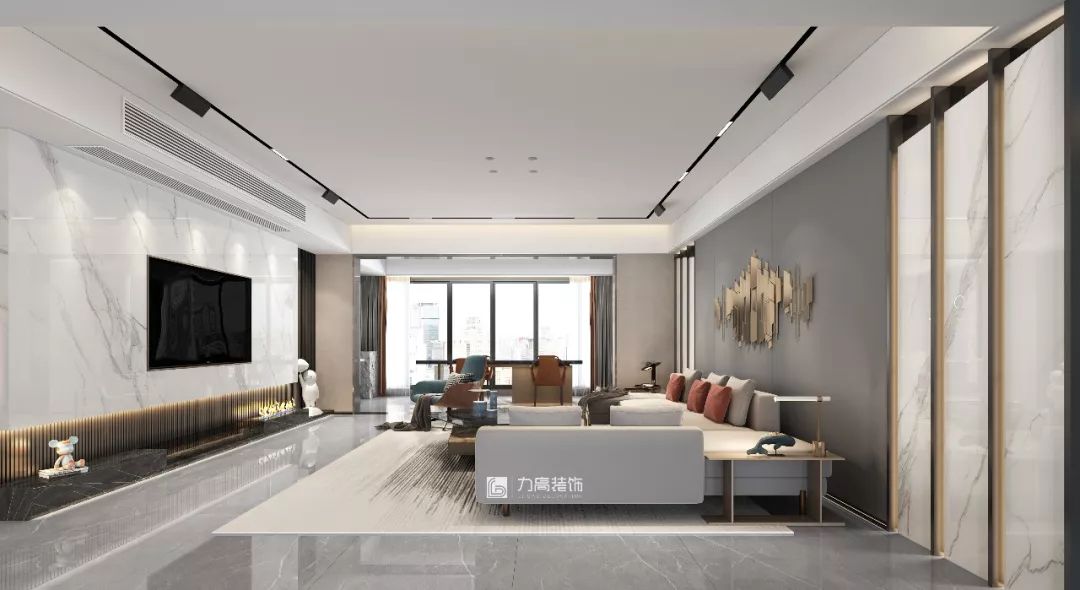 潮州市力高装饰 海博熙泰 | 现代轻奢，诠释生活美学-17