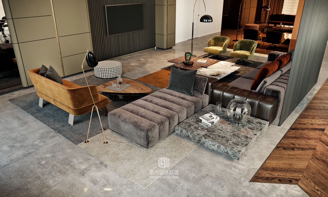 TOL KO设计——时尚精品样板间-9