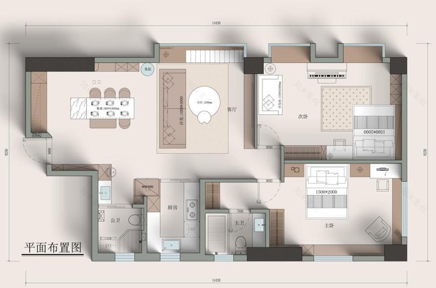 广州越秀区翰林阁 119㎡现代简约旧改丨中国广州-56