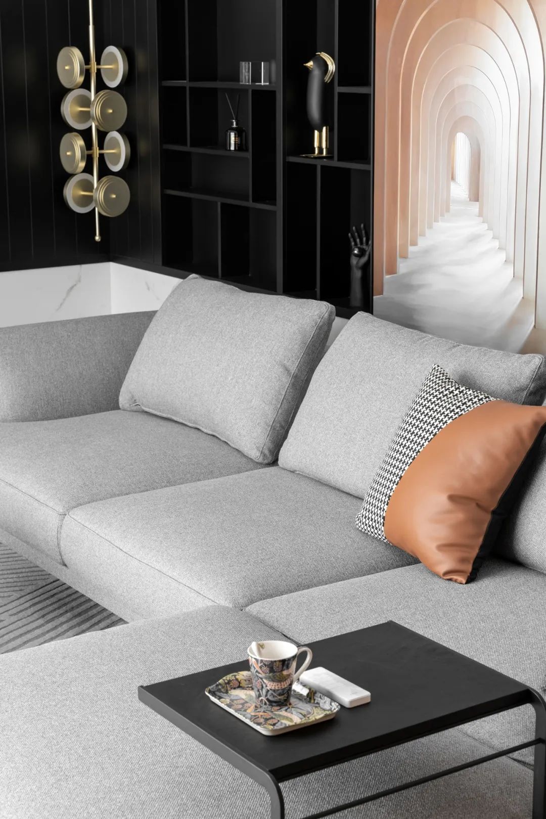 现代简约,自然之居丨中国杭州丨尚层装饰杭州分公司-11