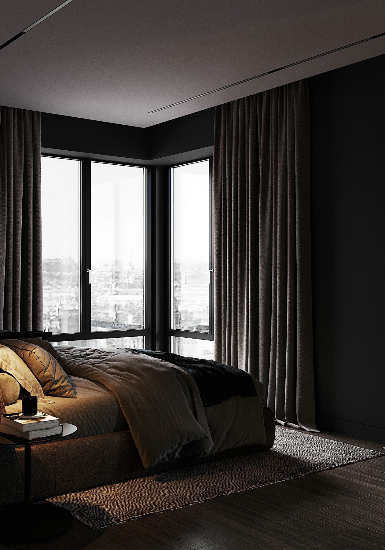 60㎡小空间公寓设计-12