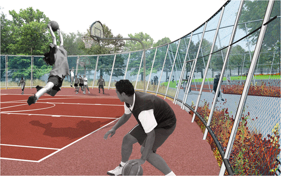 纽约斯塔滕岛 Schmul 公园儿童景观翻新丨美国纽约-3