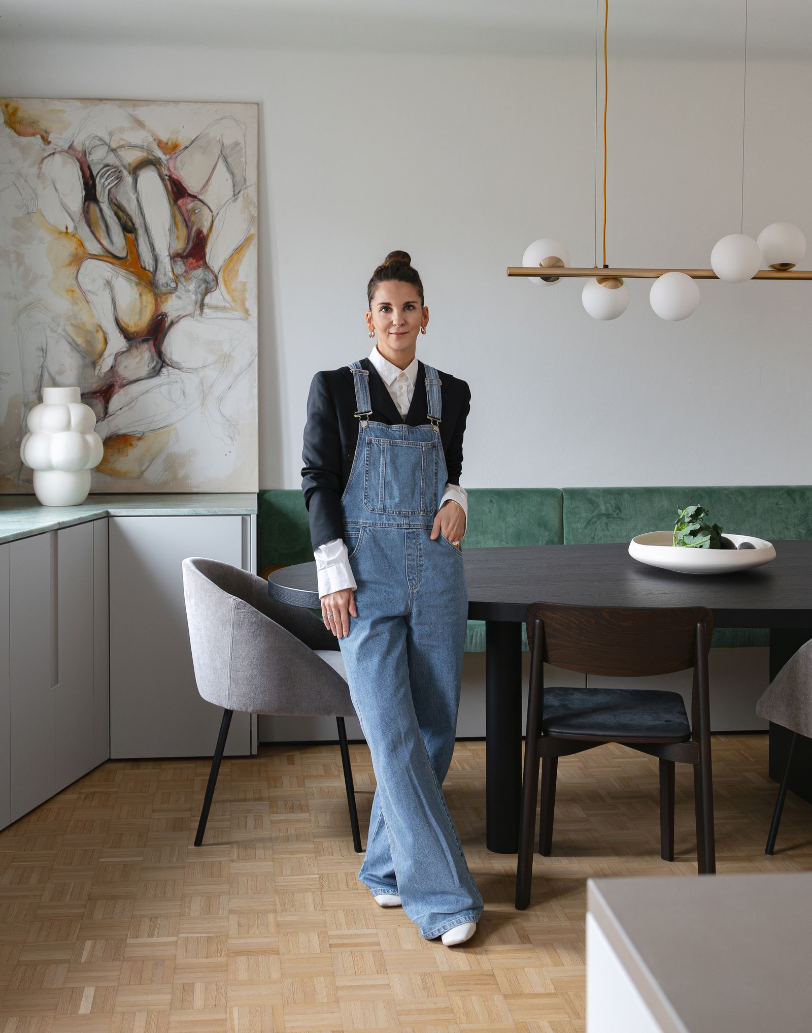 维也纳55平公寓改造丨奥地利维也纳丨Andreea Cebuc（C'est Design工作室）-12