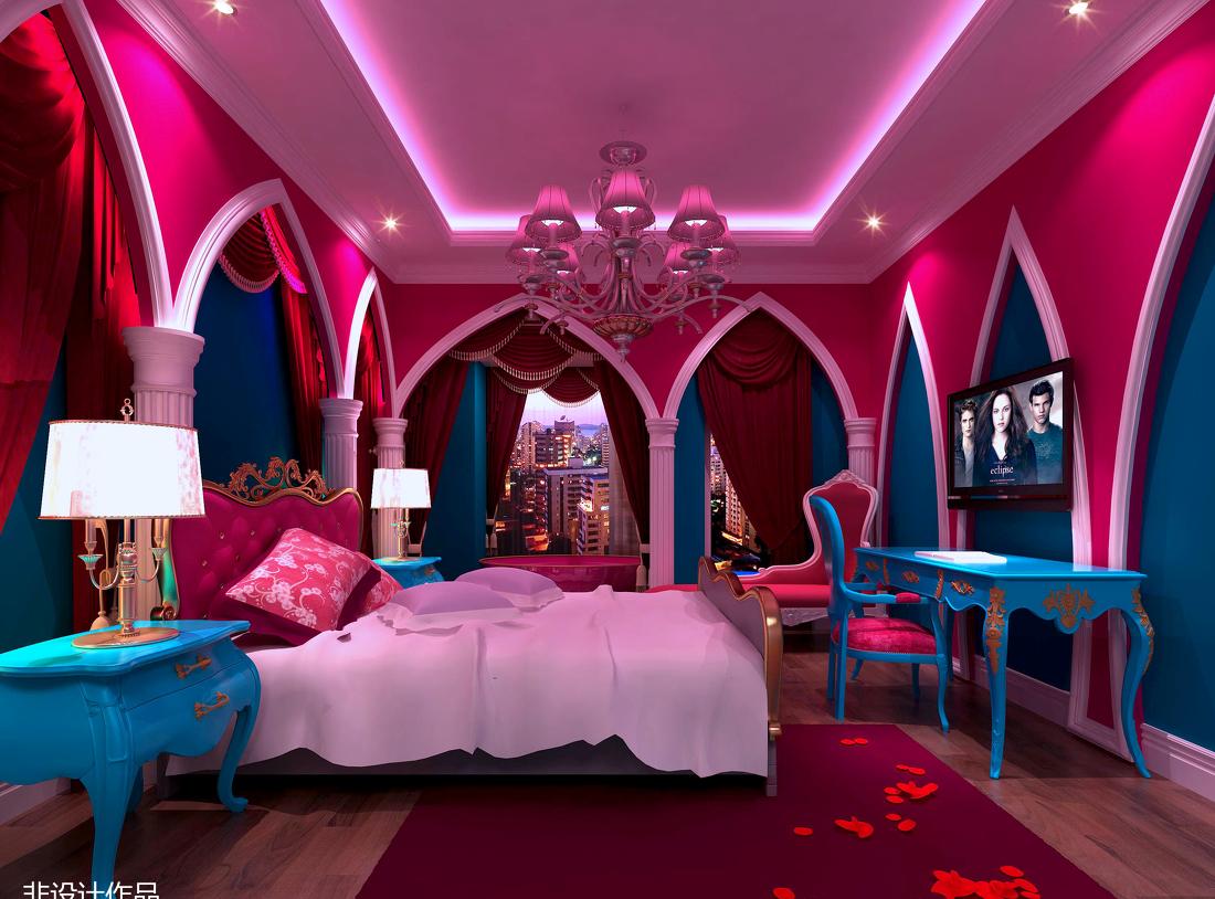 
非设计就将誓爱主题酒店设计案例 -5