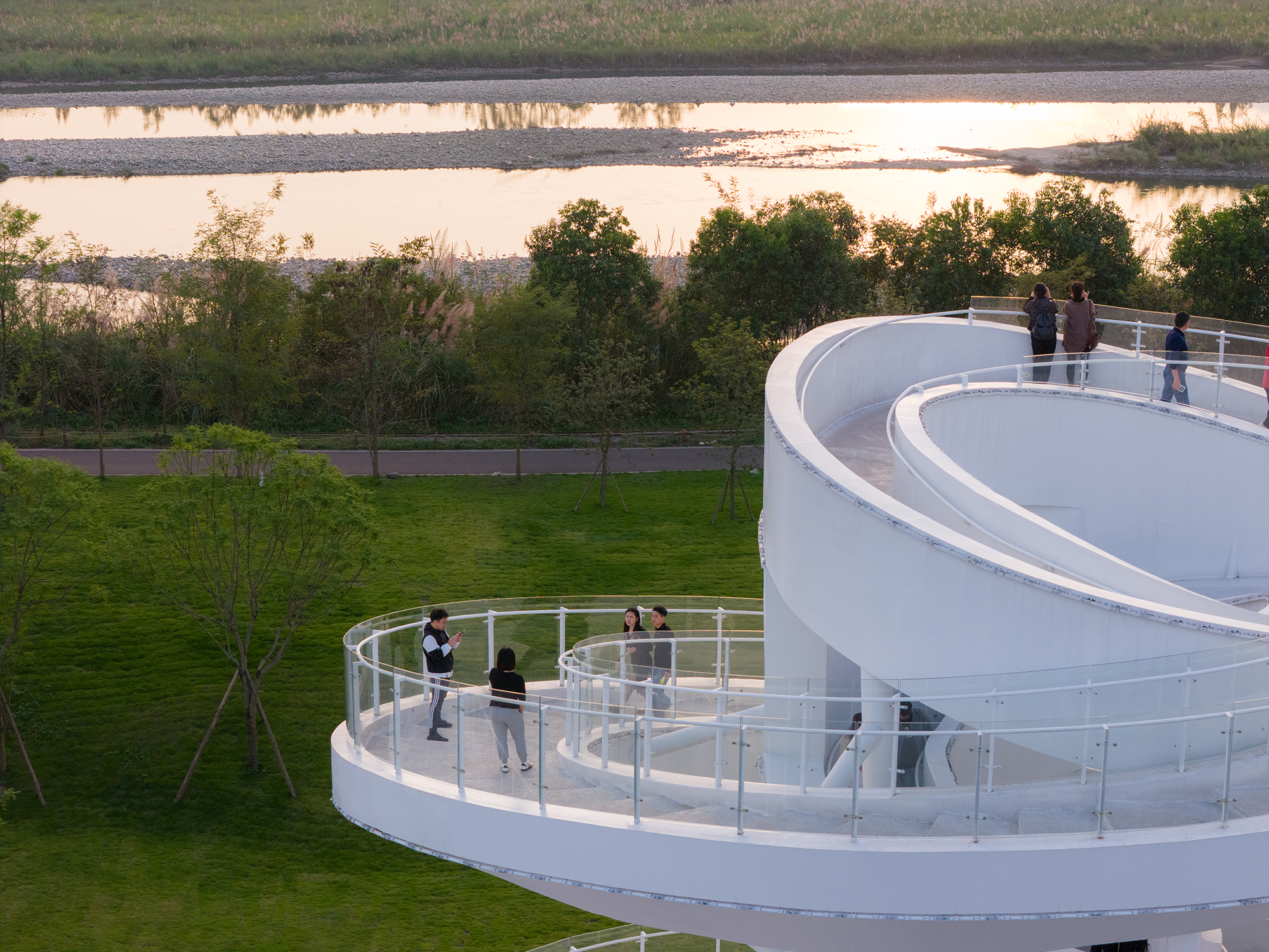 凫岛  鲁家滩湿地公园商业服务中心丨中国成都丨MUDA慕达建筑-117