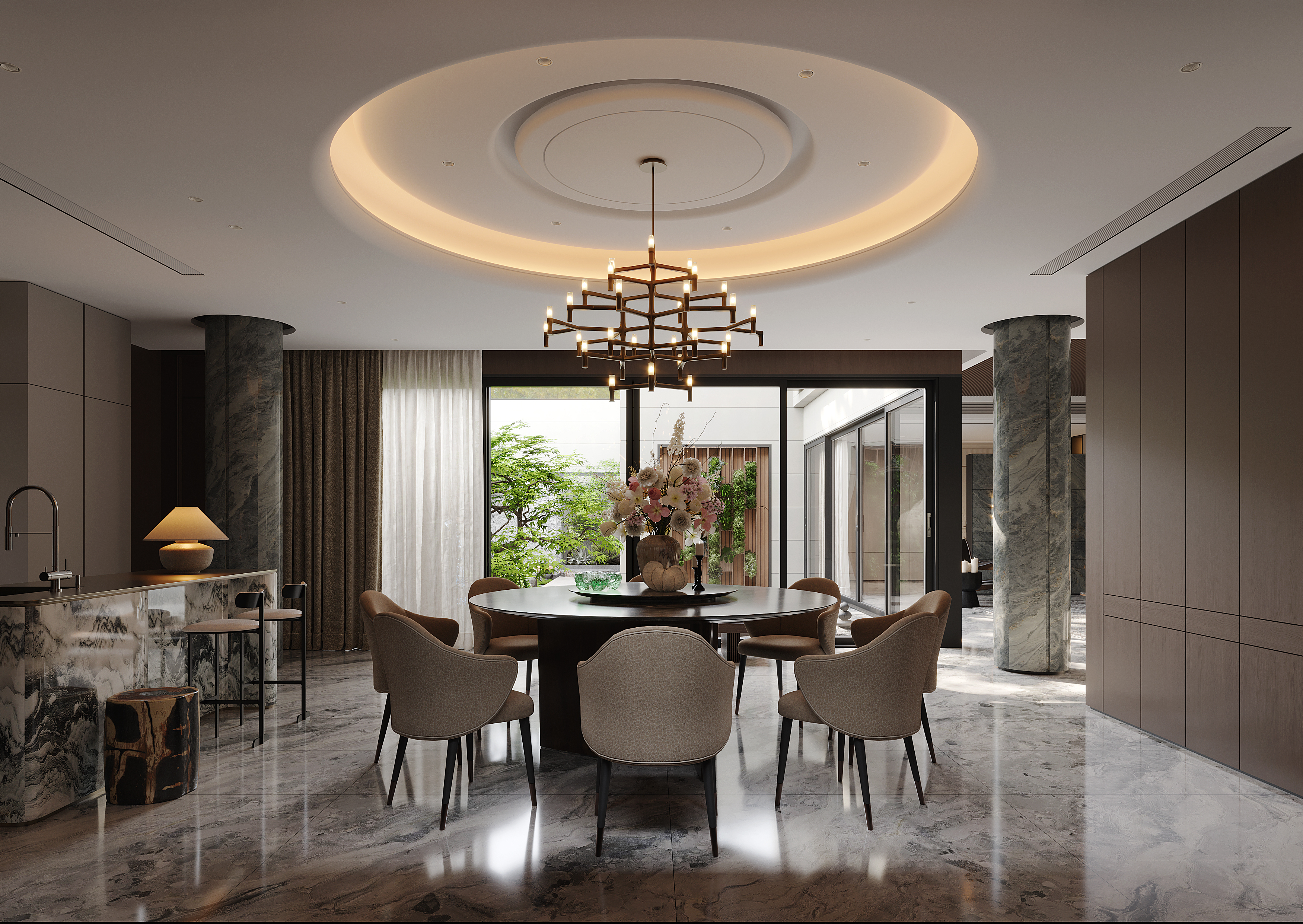 南昌万科无山合院-1F豪宅公区篇-9