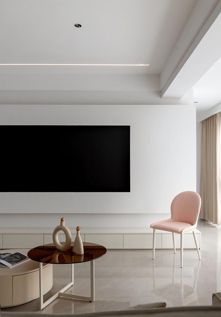 极致清新白+温馨奶咖色丨俏业家装饰-22