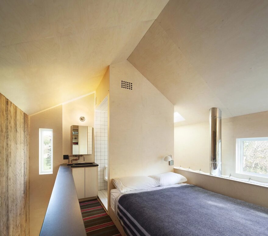 微型珠宝盒 | 纽约长岛城 12x15 英尺小客舱设计-13