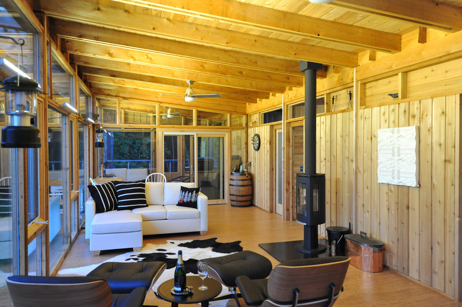 爱荷华州玻璃小屋，环保设计融入大自然-54