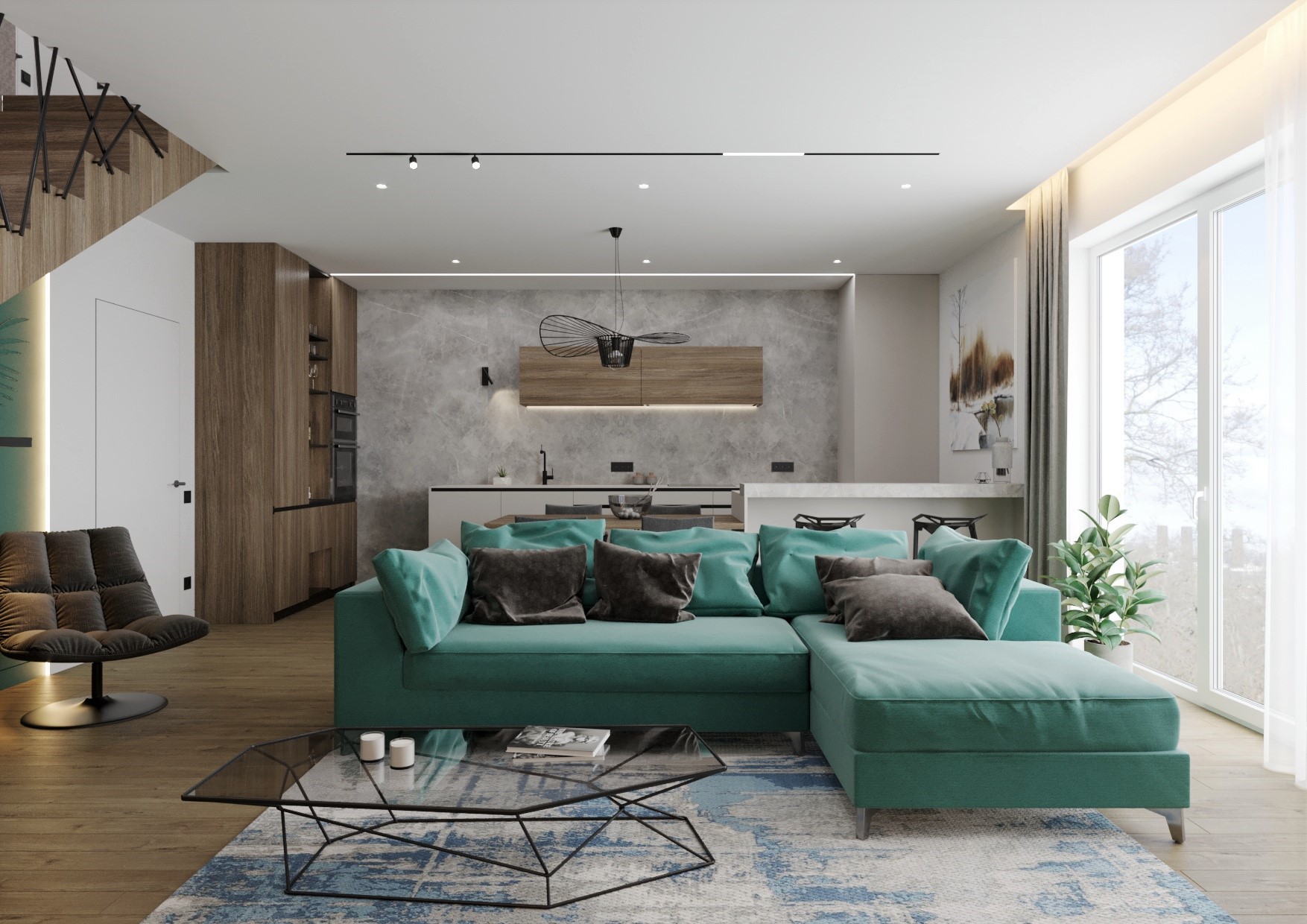 两层公寓室内设计-3