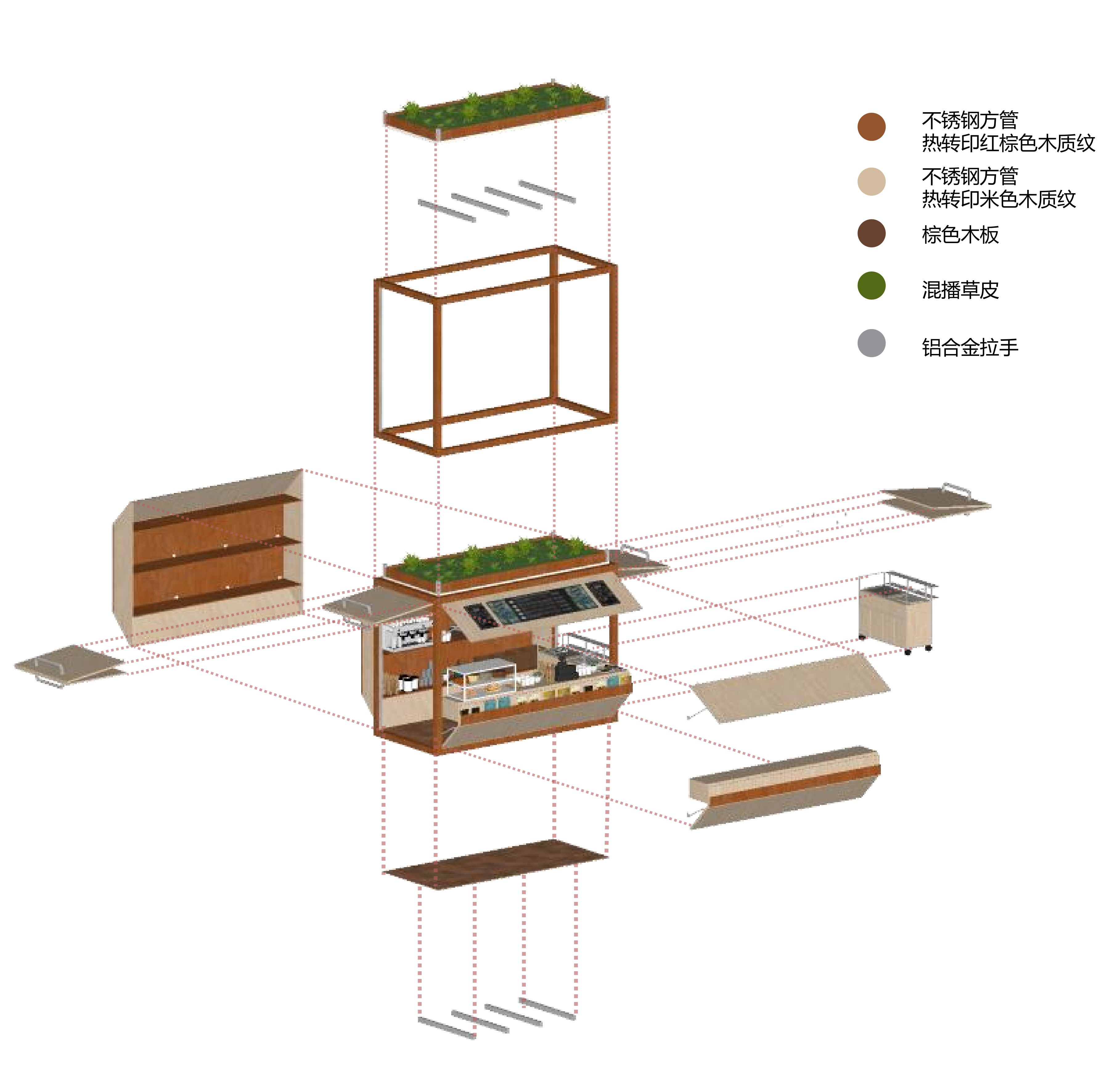 长沙市融城花园广场改造设计丨中国长沙丨湖南师范大学美术学院环境艺术专业-24