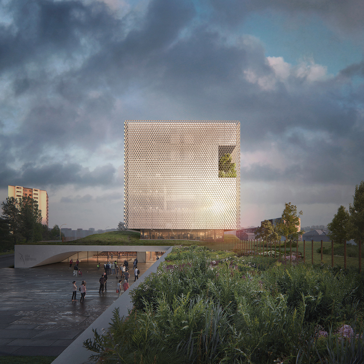 Liga 葡萄牙总部丨OODA Architecture-14