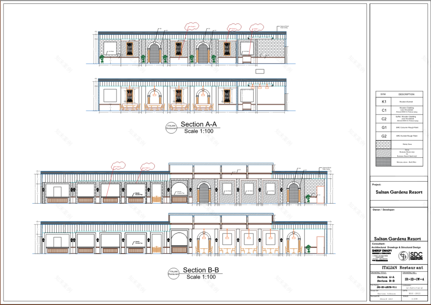 Sultan Gardens Resort – Italian Restaurant | Part IV-16
