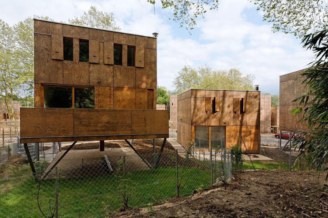 法国波尔多 39 栋木质住宅丨Agence Bernard Bühler-23