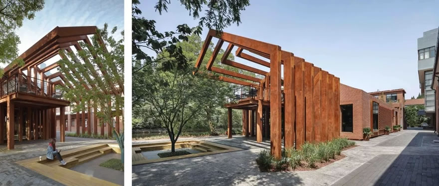 华东师范大学丽娃河化雨斋-61