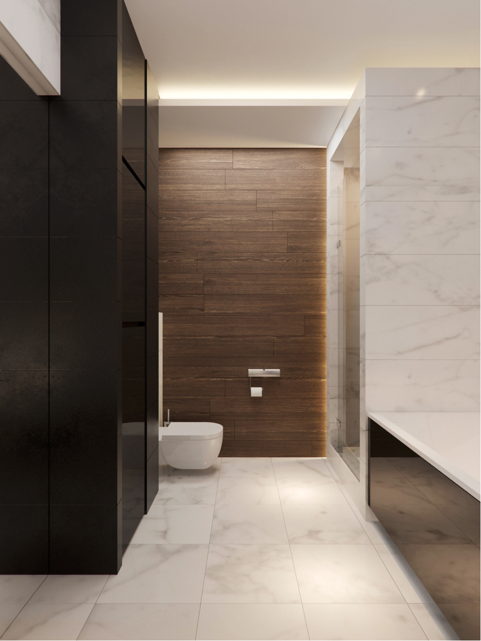 The interiors of the apartment 140 m in the residential complex Mirax park Alexandra Fedorova-2