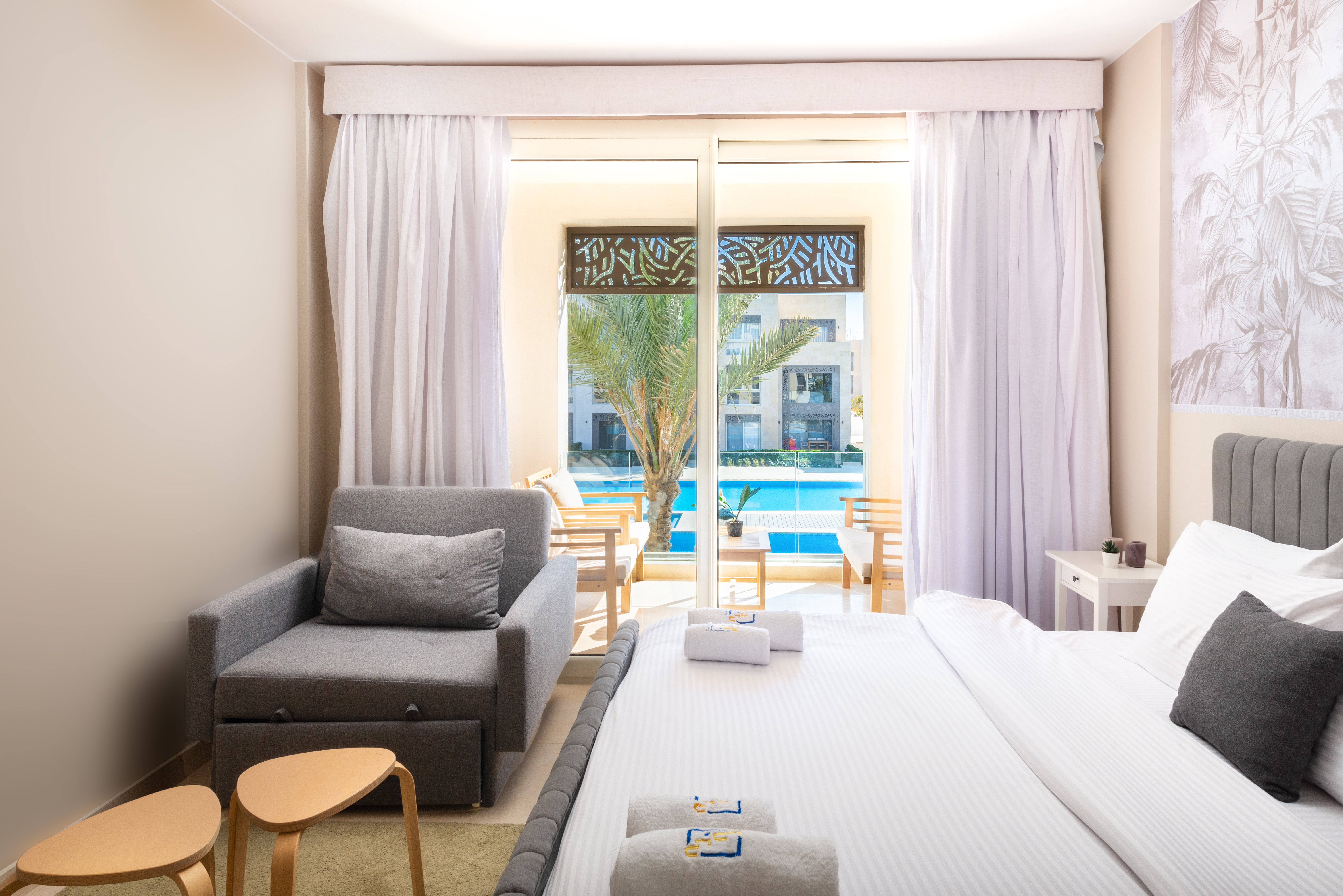 一间卧室的红树林住宅丨埃及丨Salam Samaan-24