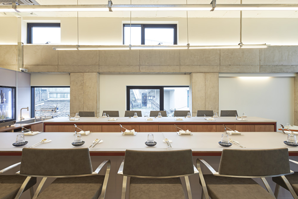 23 平米韩式餐厅，白色&木纹打造高级氛围-6