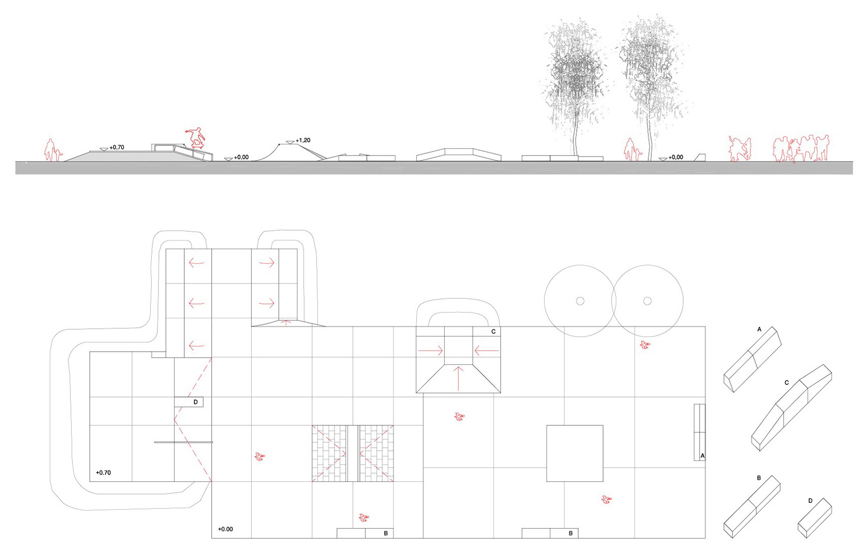 滑板公园，巴塞罗那 / PMAM + SKATE ARCHITECTS-35