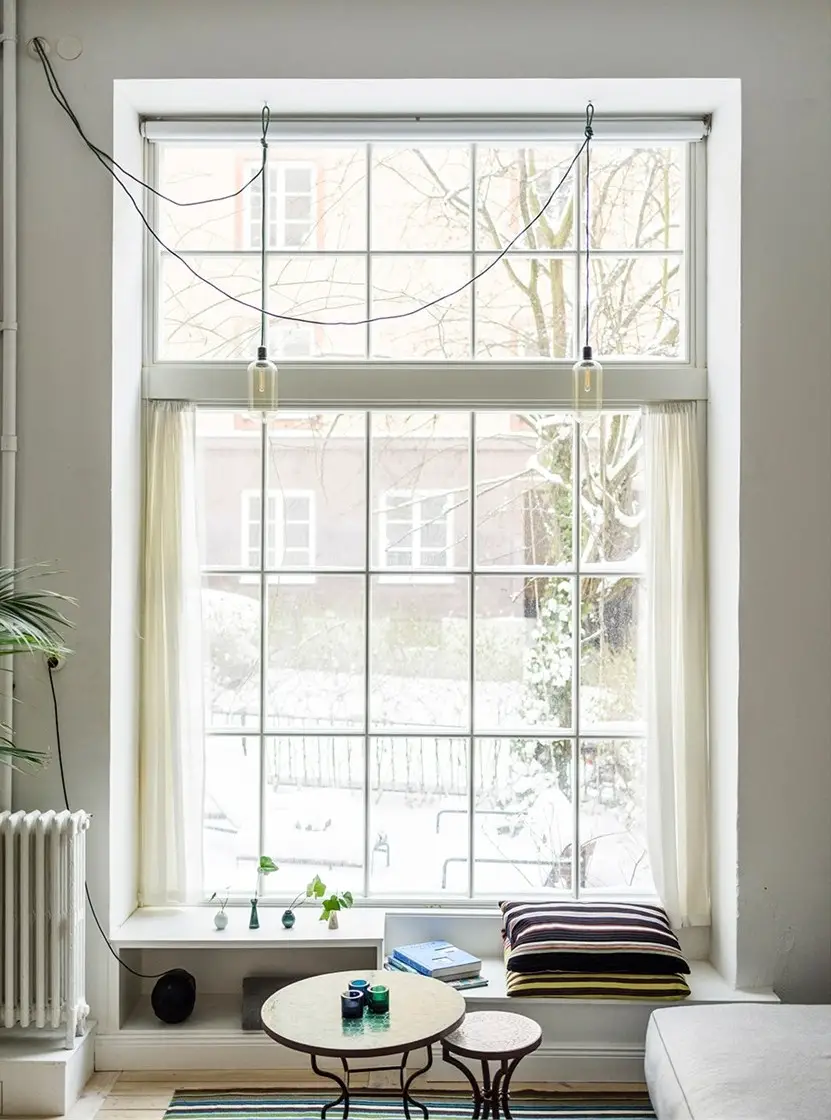 瑞典斯德哥尔摩 54m2 优化一居室，带阁楼卧室和私人花园-2