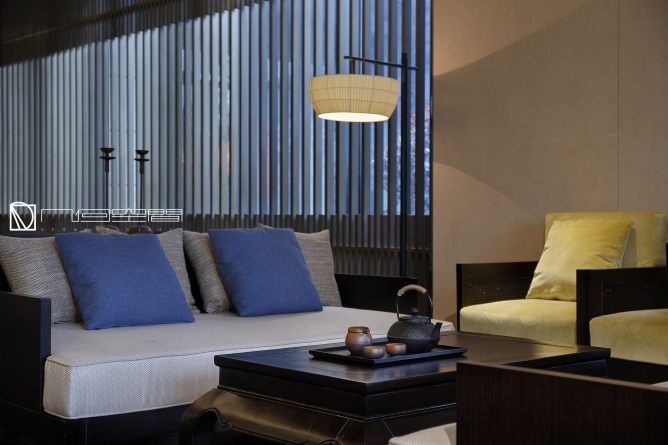 融侨售楼部软装设计  几何空间设计-8