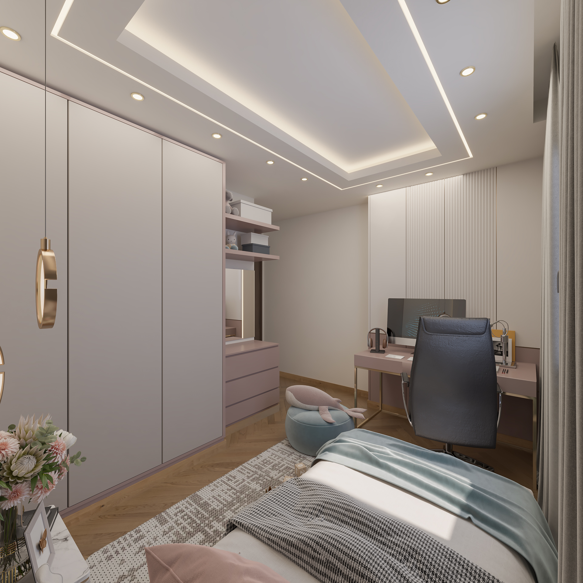 Modern Apartment Design at Roushdy, Alexandria-30