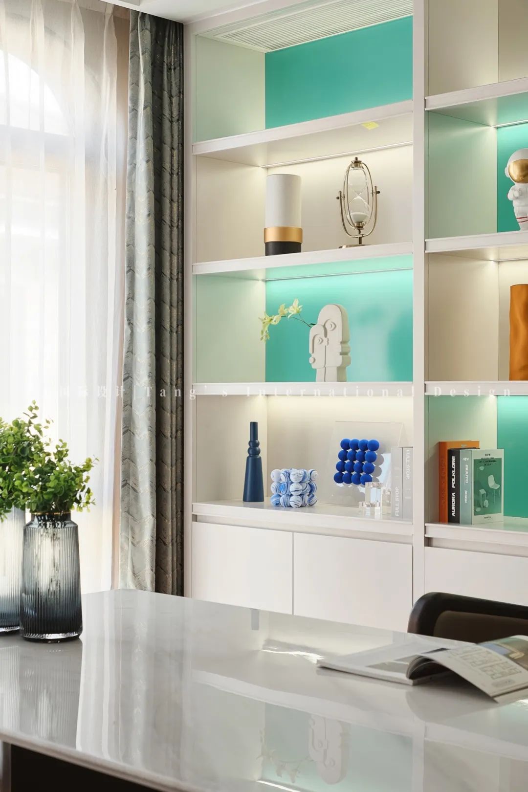 南京复地朗香 600㎡现代轻奢住宅设计丨中国南京丨堂杰国际设计-44