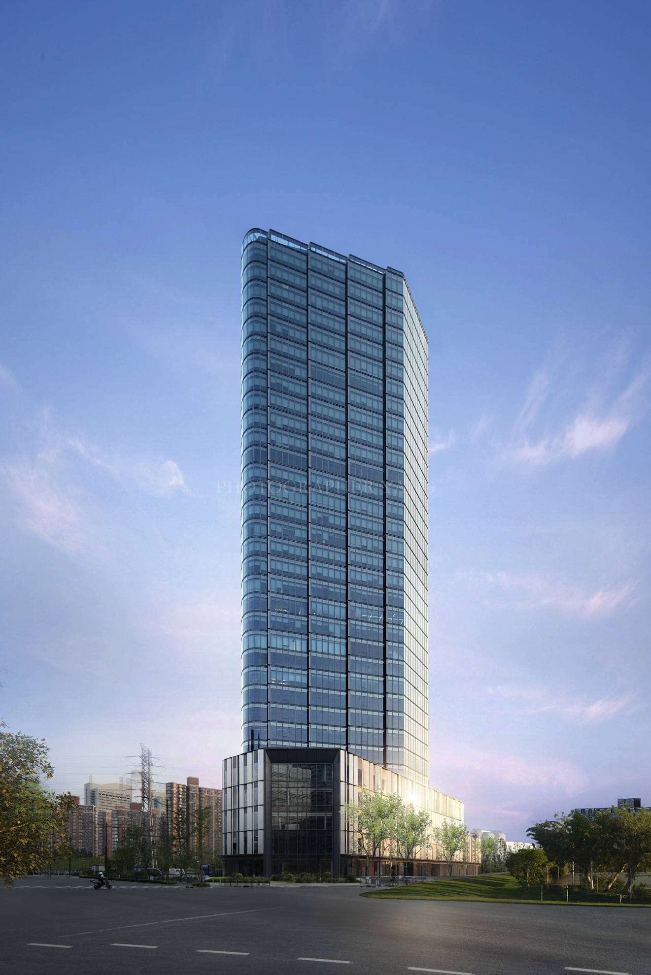 上海鸿企中心办公楼拍摄-0