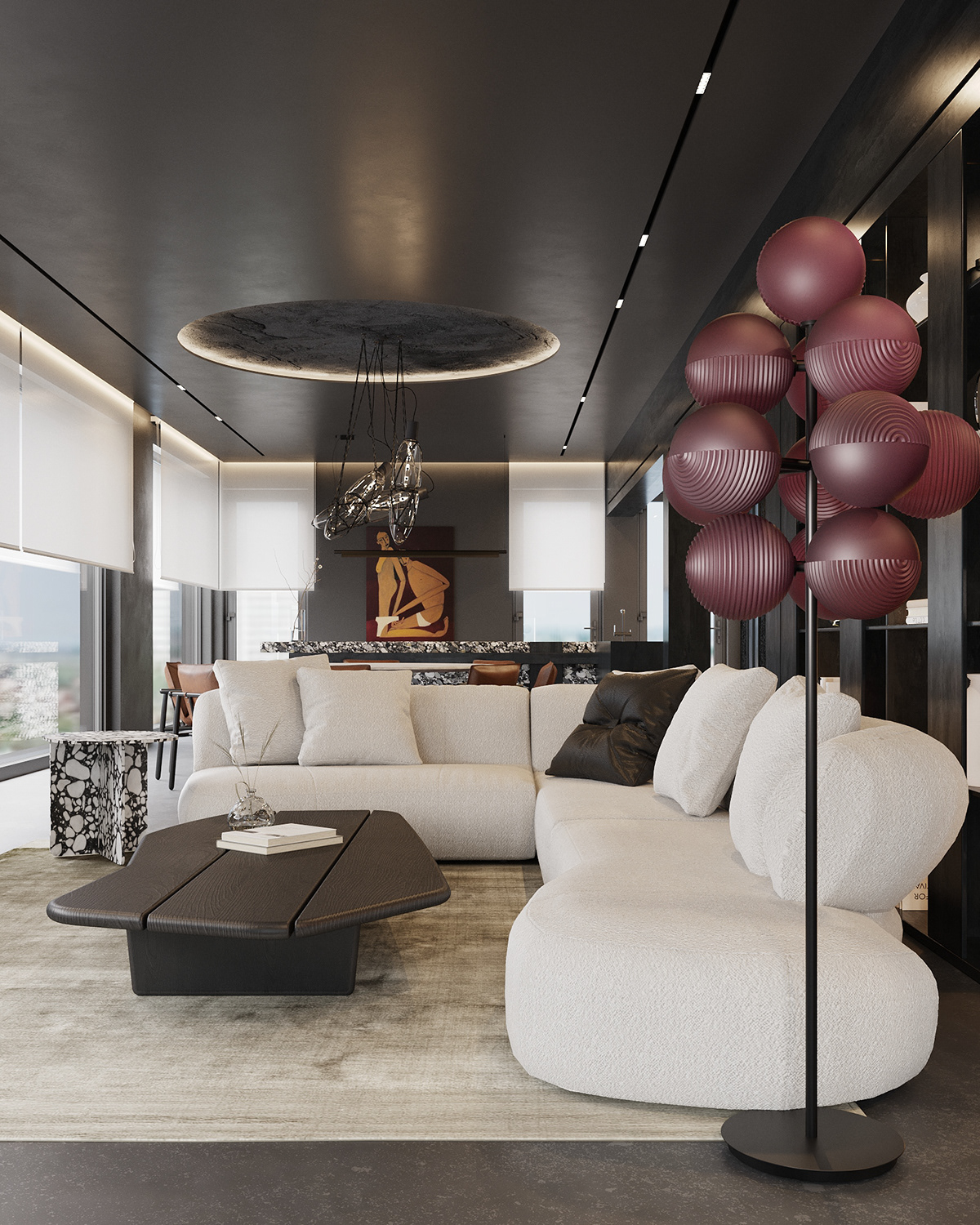 时尚高级黑，有质的空间设计！-9