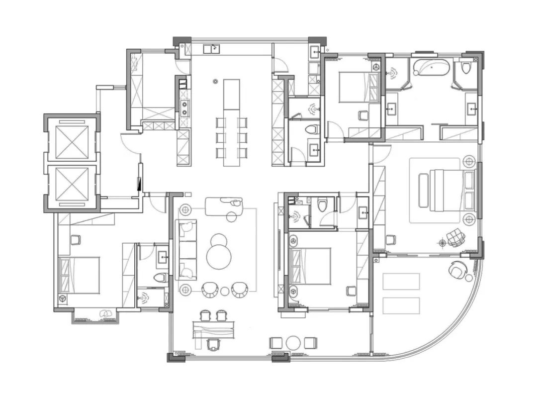灰空间住宅丨中国南阳丨吉禾设计-67