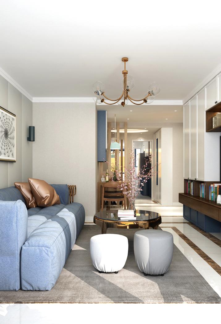 北京朝阳翠城馨园蓝色惬意之家-6