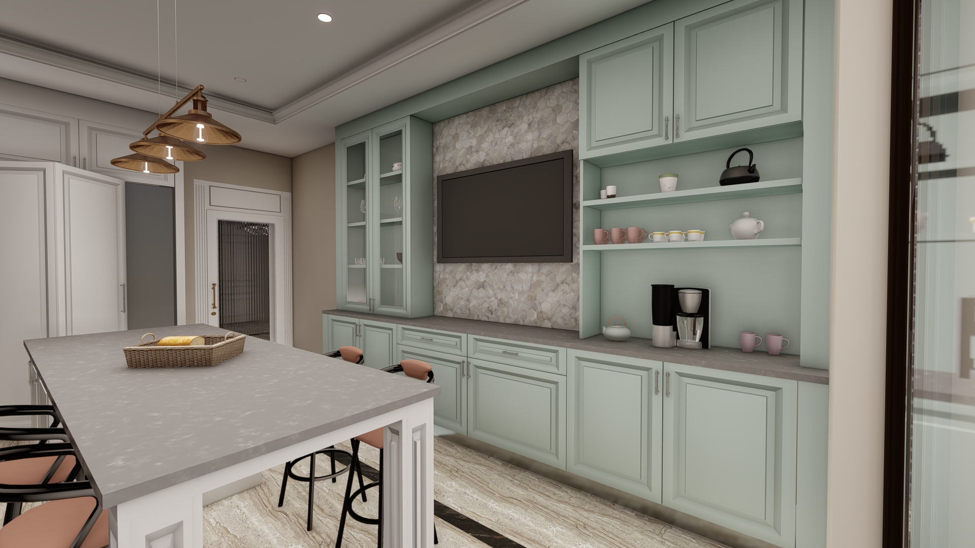 İç mekan tasarımı ''Arabic''-16