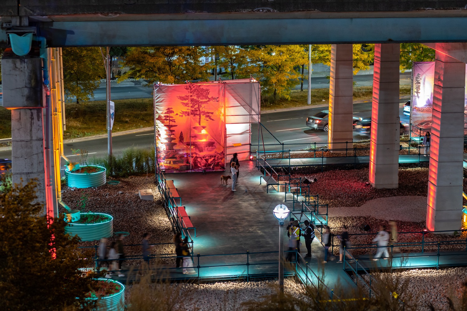 加拿大 Bentway Staging Grounds 公共空间丨Tei Carpenter,Reza Nik-25