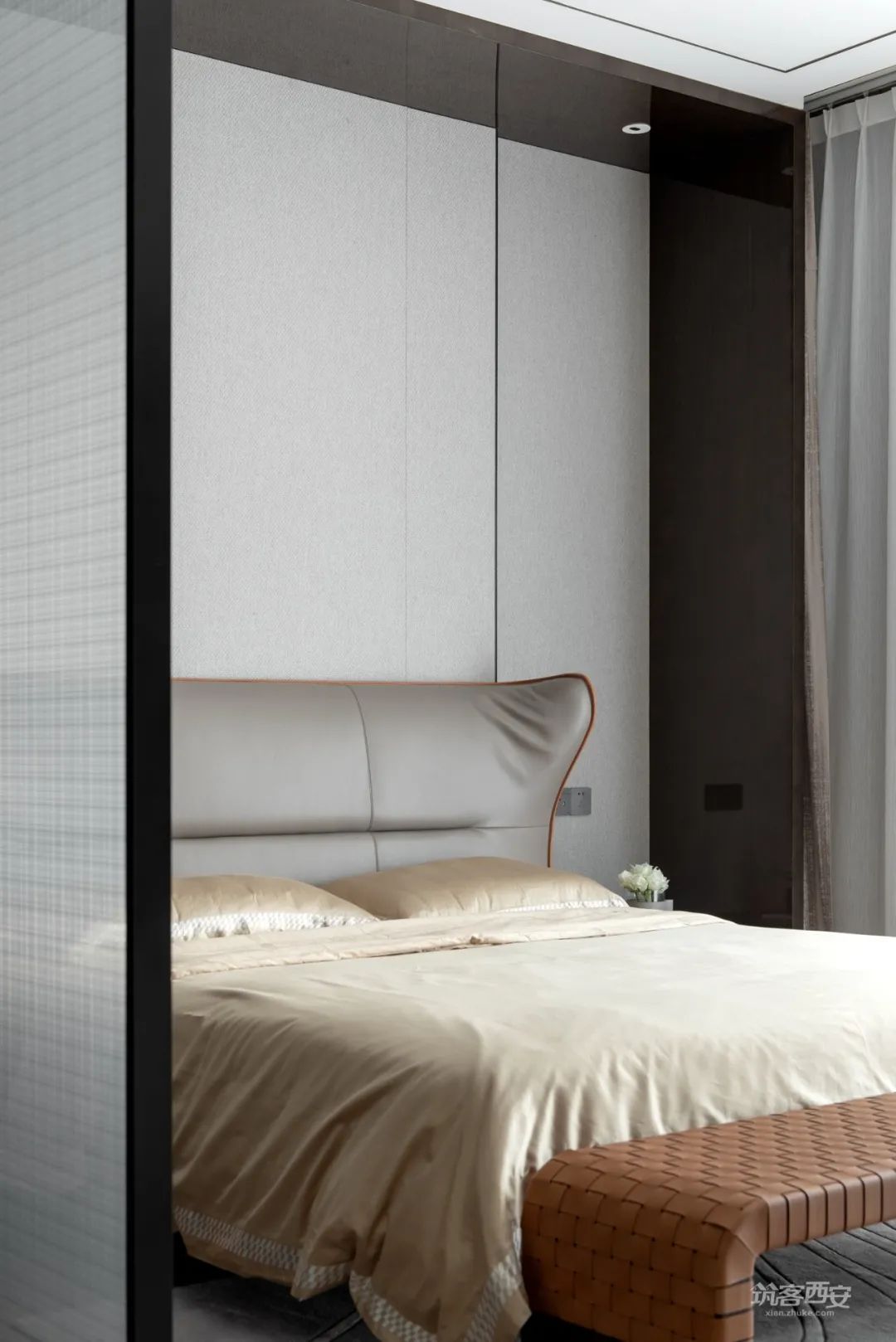 曲江玫瑰园·刘雅娟的大平层艺术装扮丨中国西安丨様家荟·御点软装设计中心-78