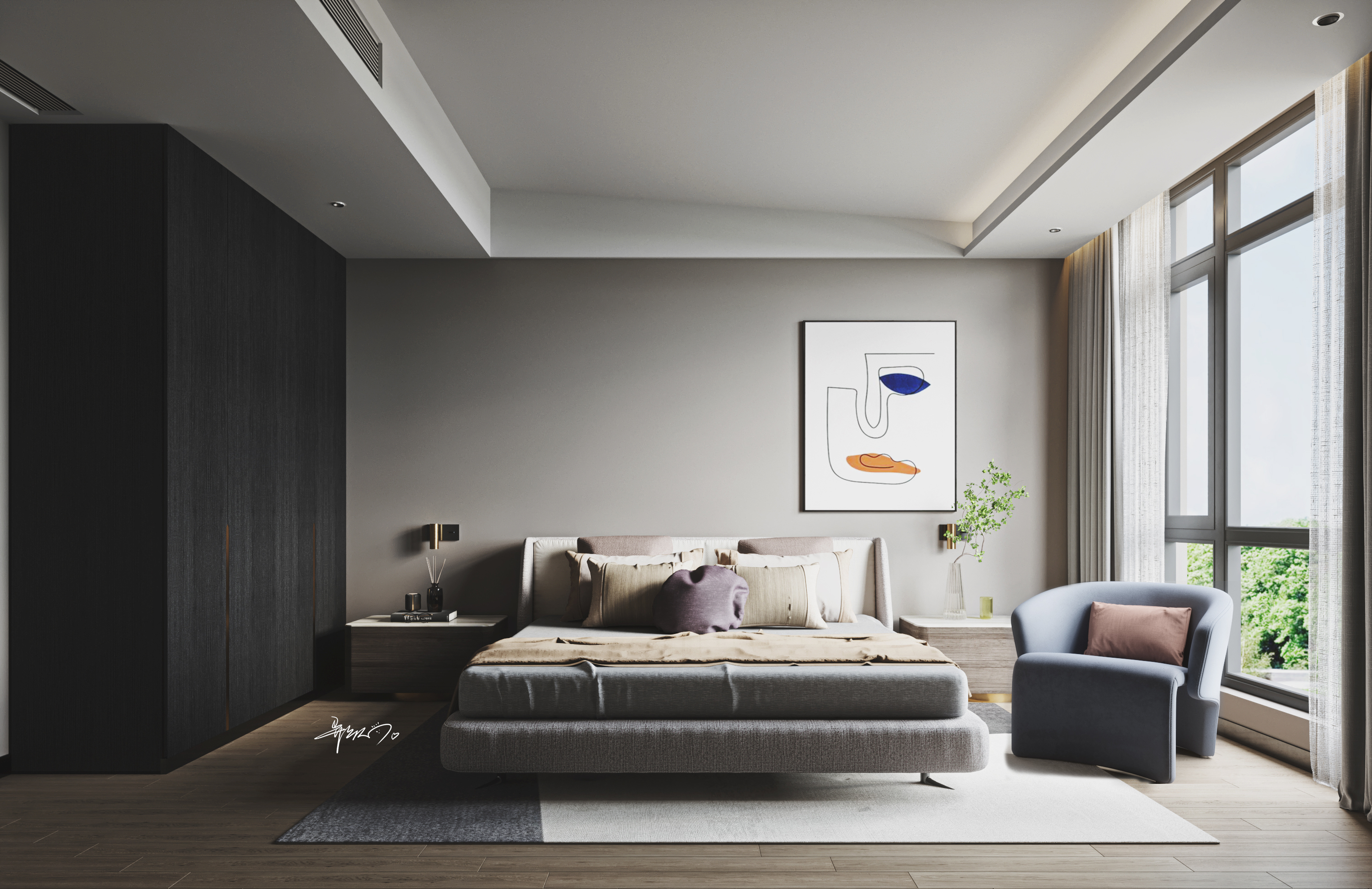 现代北欧风，日常搬砖的空间艺术-11