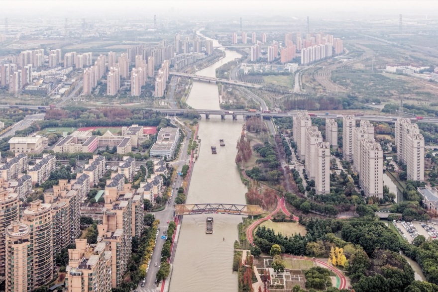 百穗桥·青浦南箐园北侧人行桥丨中国上海丨致正建筑工作室+博风建筑-117