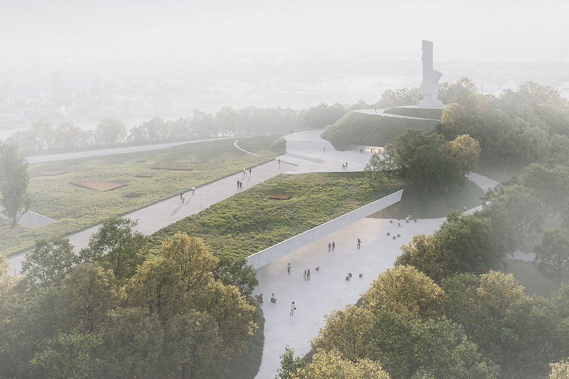 1939年韦斯特普拉特及战争博物馆（作为二战博物馆扩建）丨波兰丨heinlewischer,Piotr Banak-1