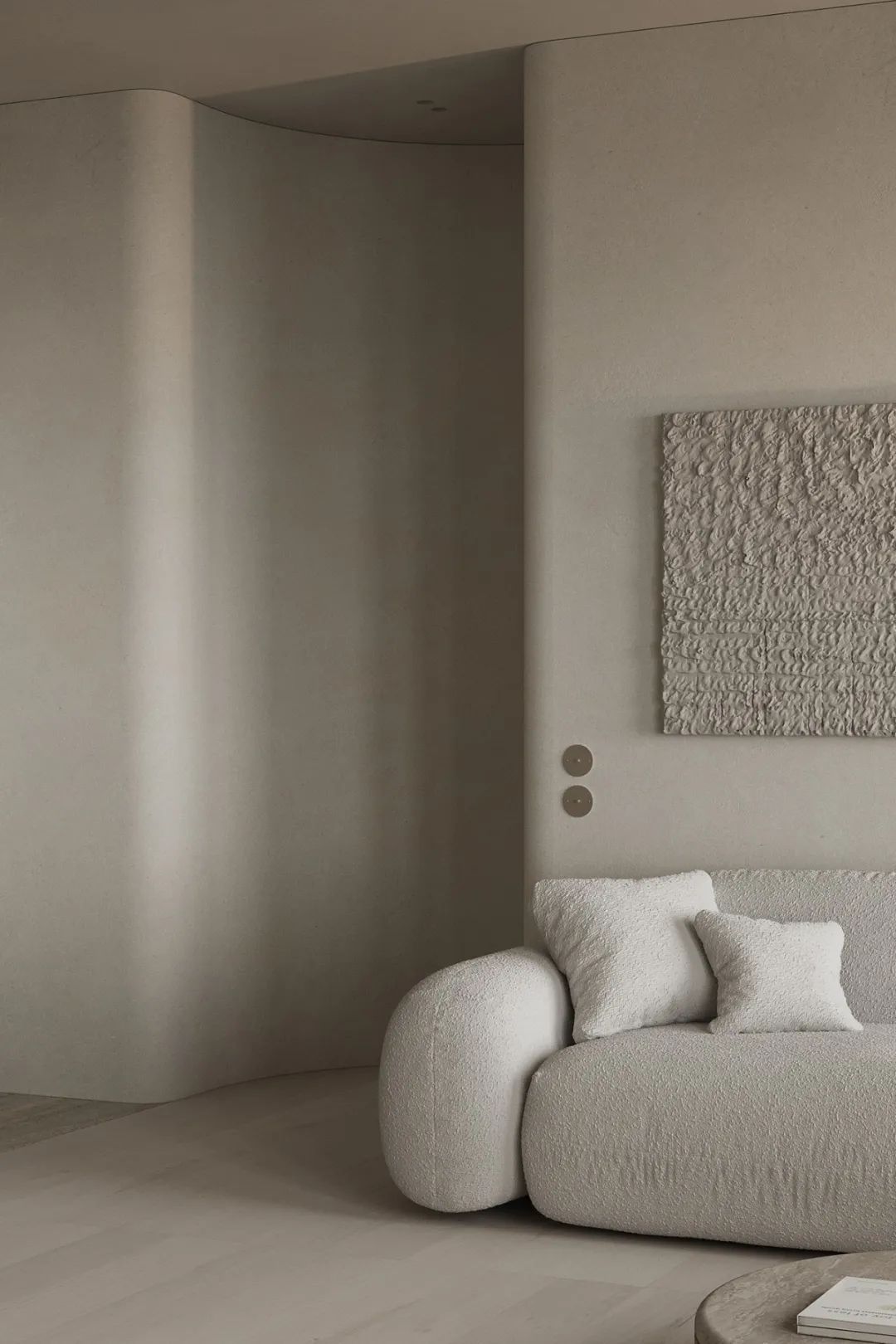 奶油色调温润家居丨Zeworkroom Studio-9