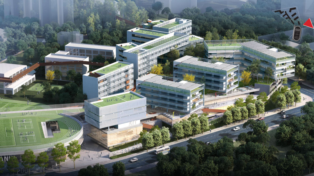 卫城·高中 · 生态友好的绿色校园设计丨中国深圳丨立方都市+库博建筑（联合体）-76