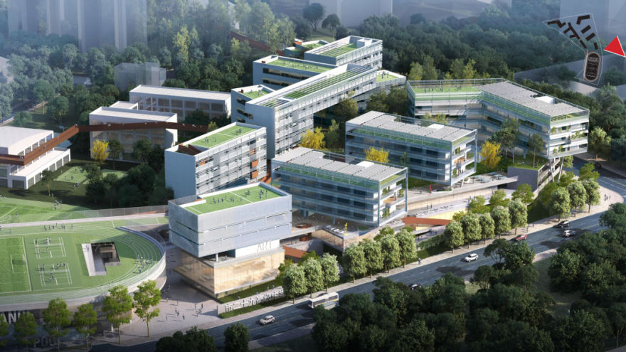 卫城·高中 · 生态友好的绿色校园设计丨中国深圳丨立方都市+库博建筑(联合体)-76