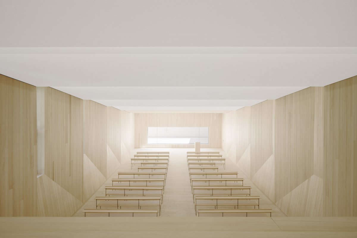 森林公墓殡仪馆丨德国丨Kaestle Ocker-7