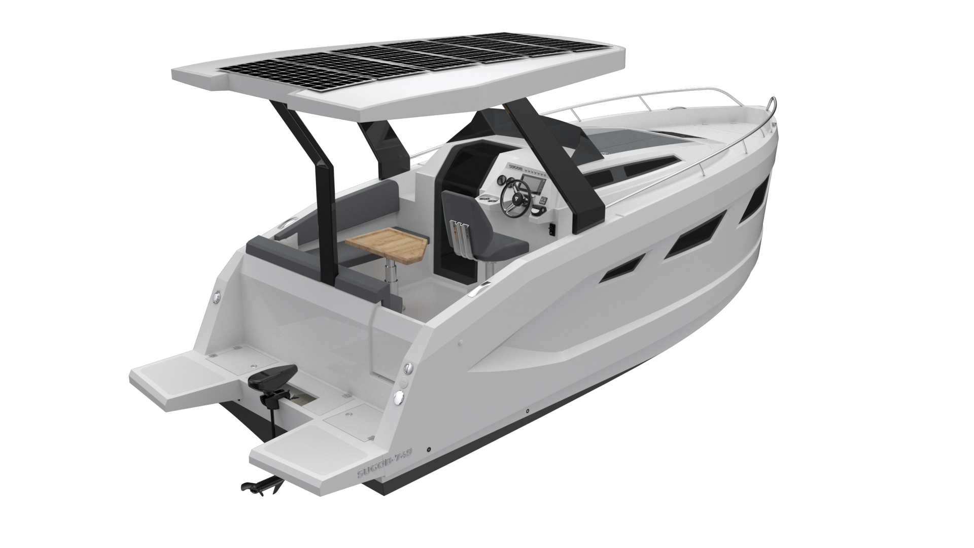 SUGOB749 型 houseboat 设计-7