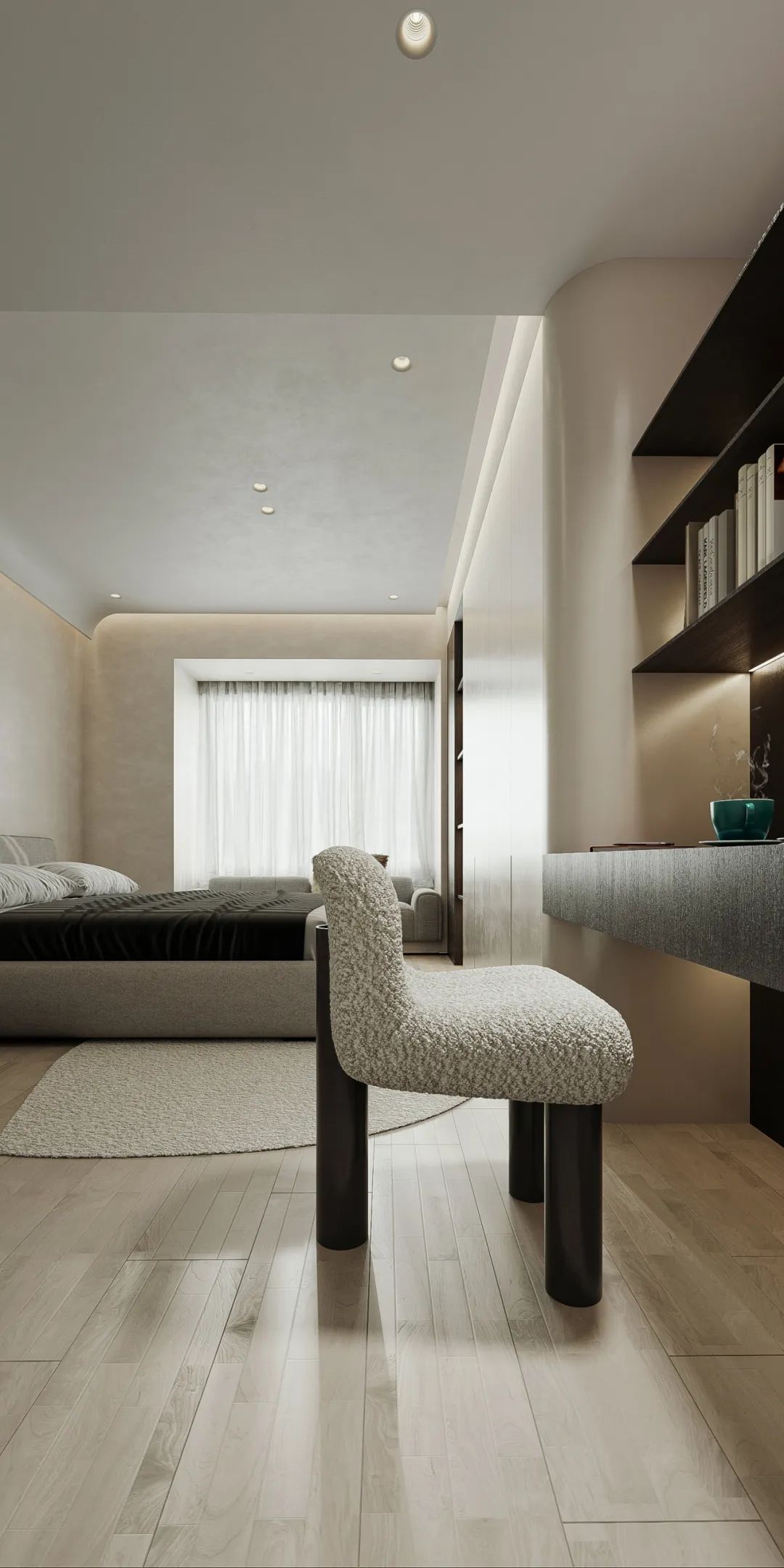 恒基旭辉府现代家居设计丨戴柯律-26