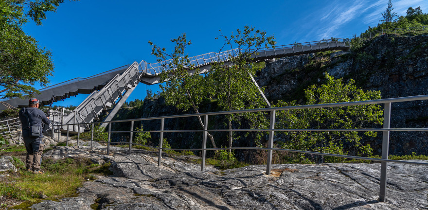 Vøringsfossen步行桥,挪威 / Carl-Viggo Hølmebakk-54