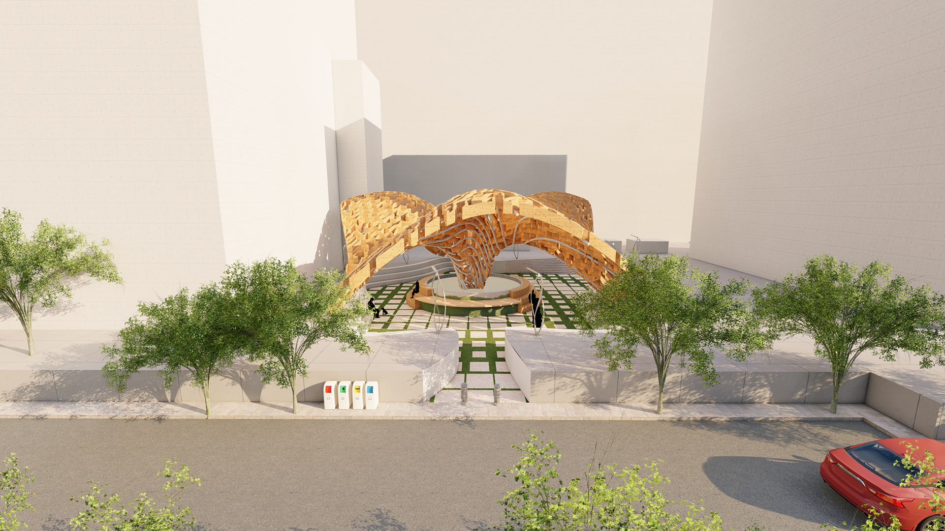 SPONGY PAVILION（追求幸福）丨阿联酋艾因-39