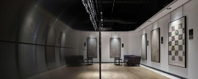 梅蒂奇瓷砖展厅 | 极简展示，直观选材-4
