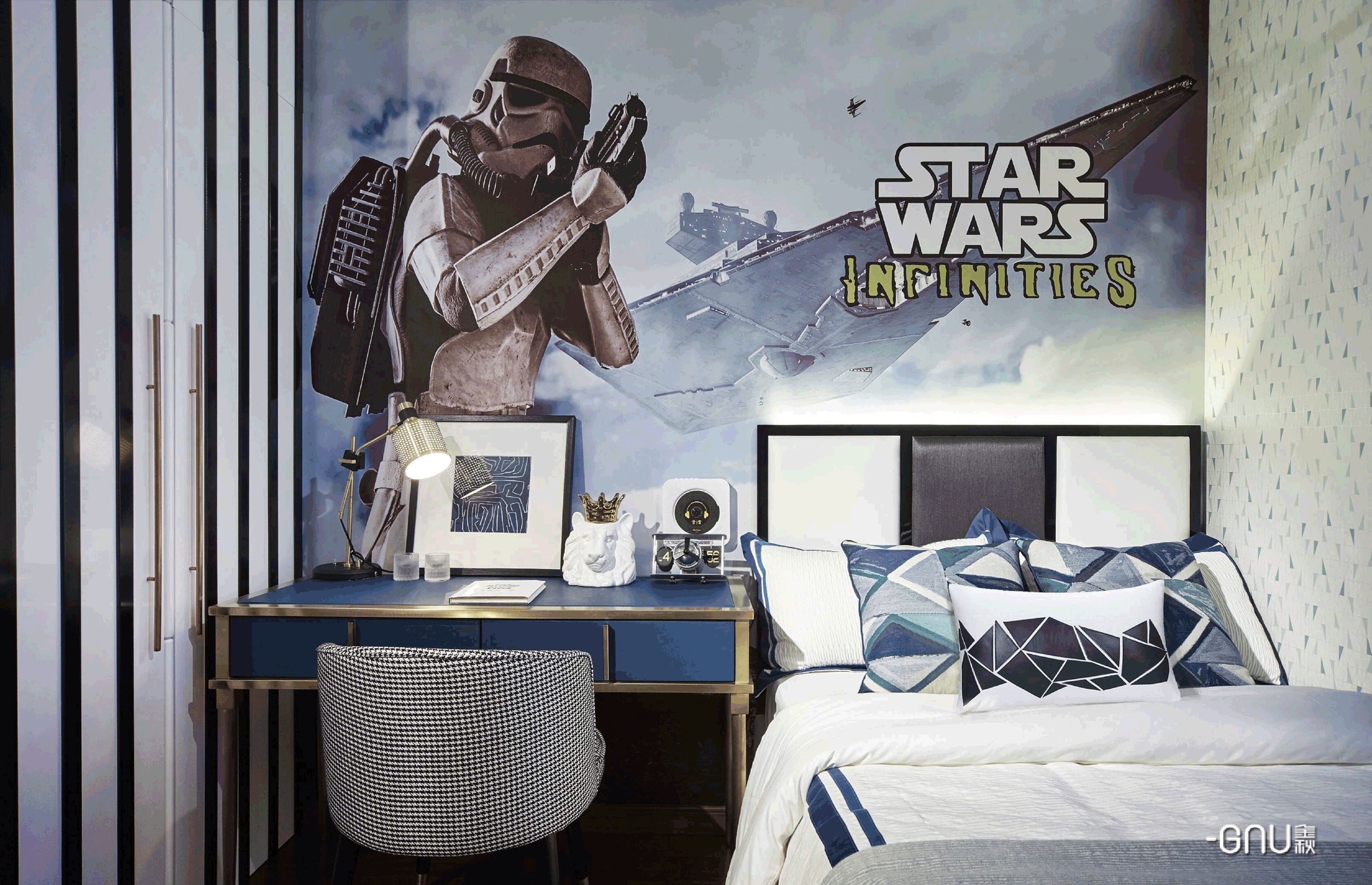 GNU金秋软装：中山万科城 | 轻轻奢华，诗意安居-26