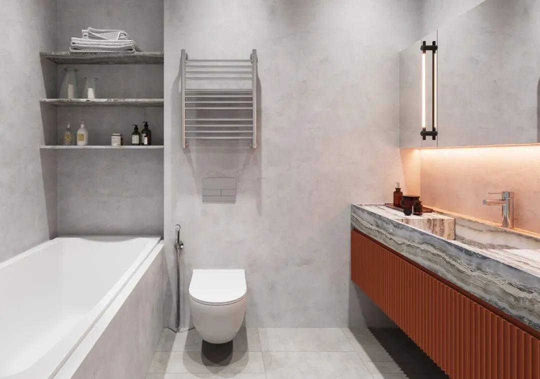 莫斯科 106㎡现代简约家居，融入苏联构成主义风格-89