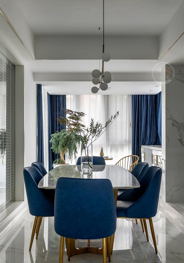 蓝与白 · 轻奢风格的海洋气息-36