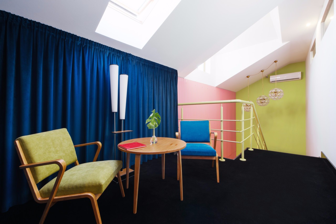 Pokrovka 6 Hotel 酒店：糖浆色装饰空间-21